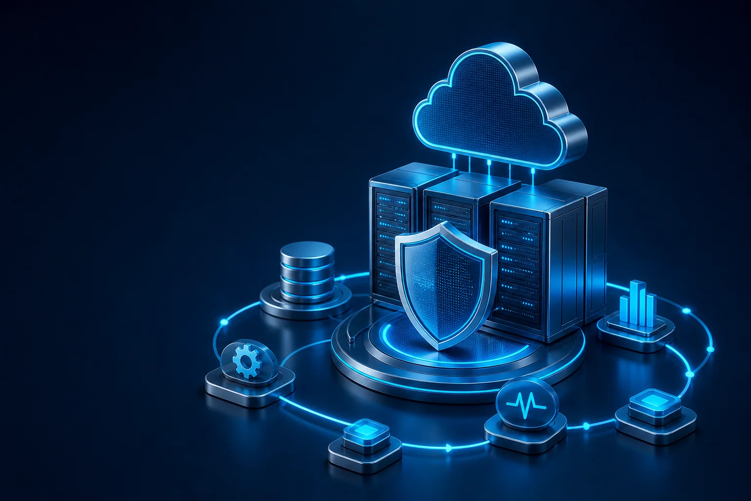 Managed infrastructure monitoring and technical support
