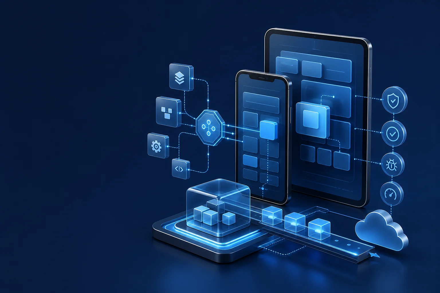 Secure mobile application development workflow