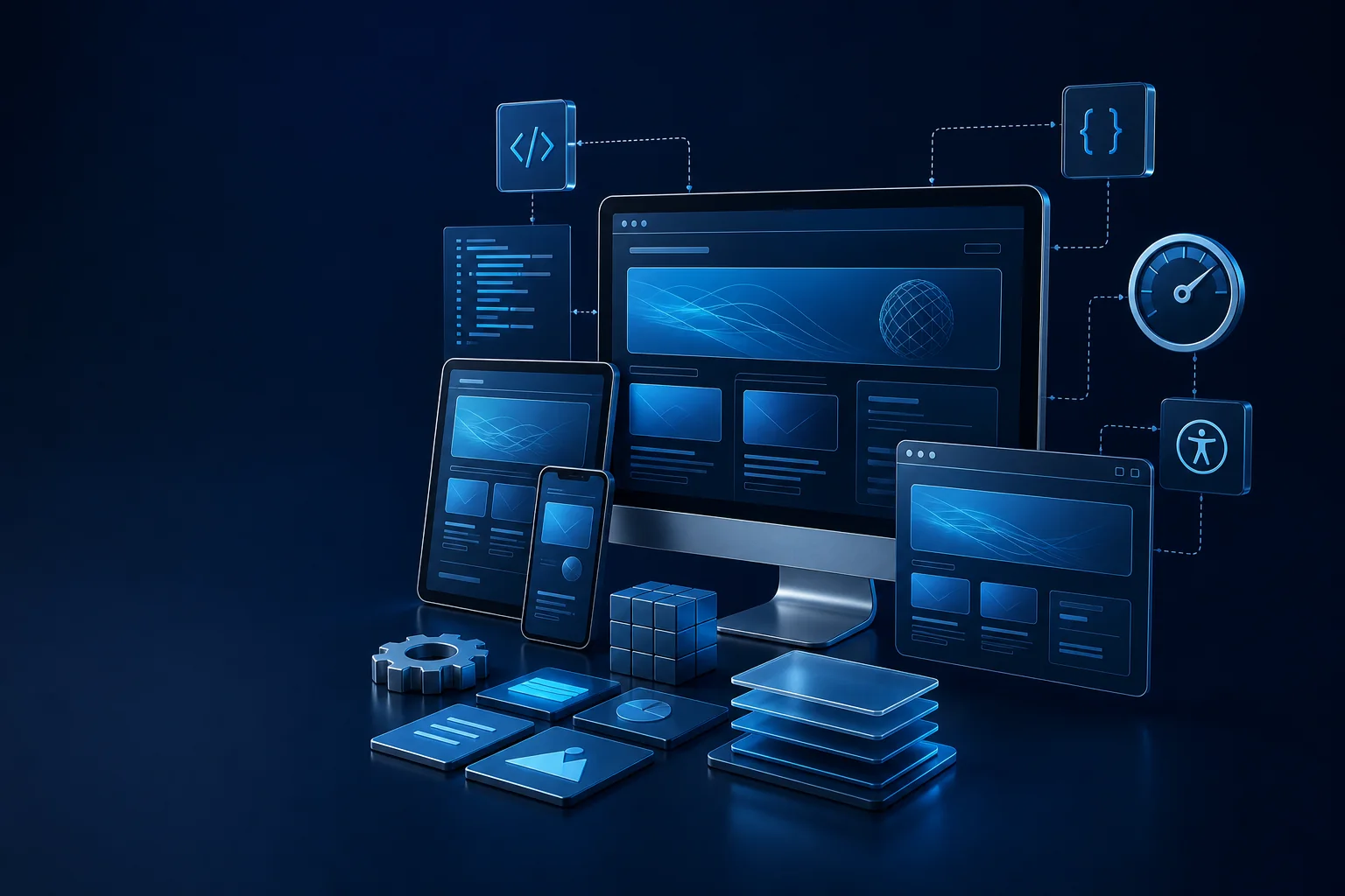 Responsive web development across connected devices